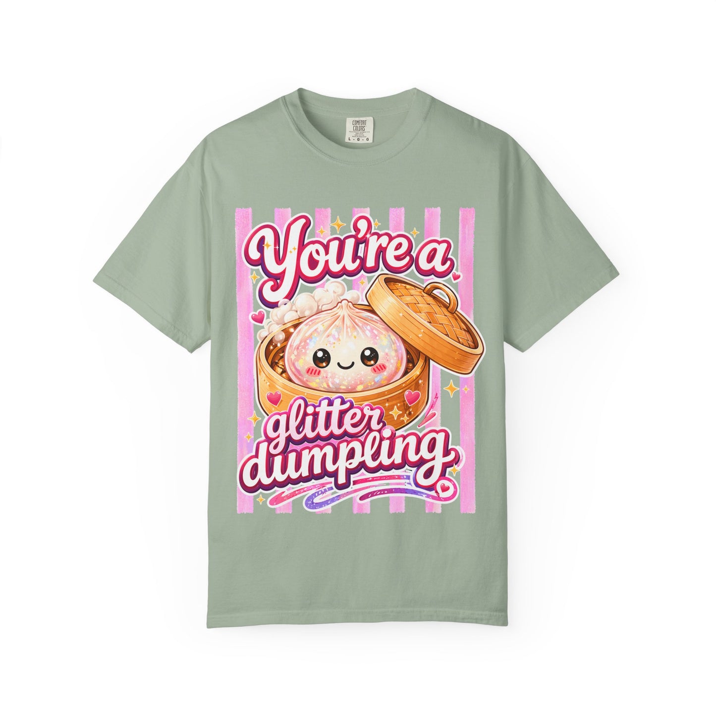 Glitter Dumpling T-Shirt — Cute Kawaii "You’re a Glitter Dumpling" Graphic Tee