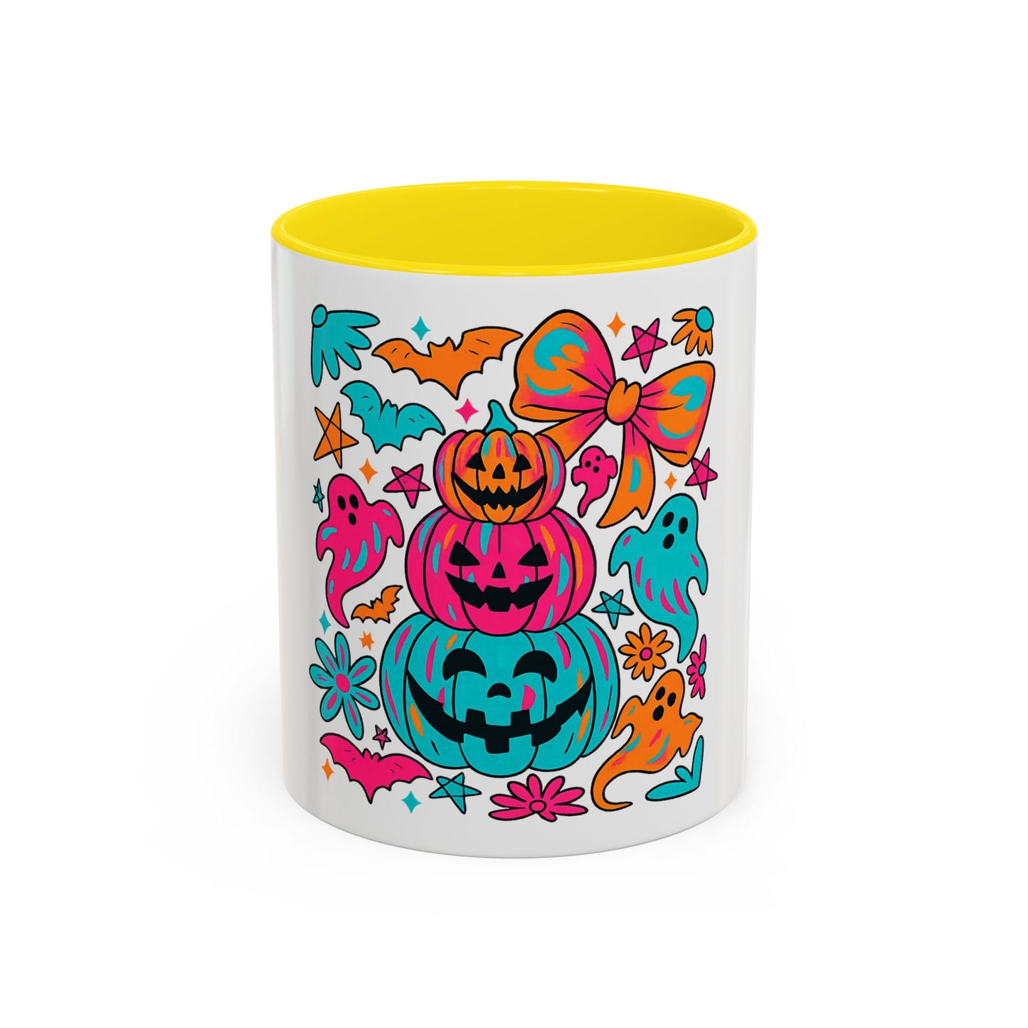 STACKED PUMPKIN MUG