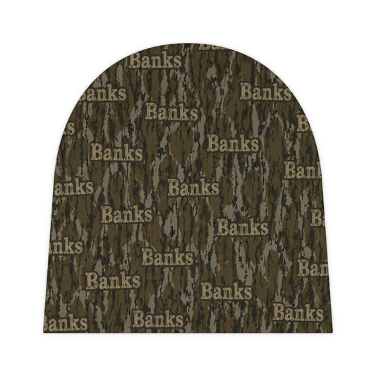 Camo 'Banks' Baby Beanie — Personalized Woodland Infant Hat