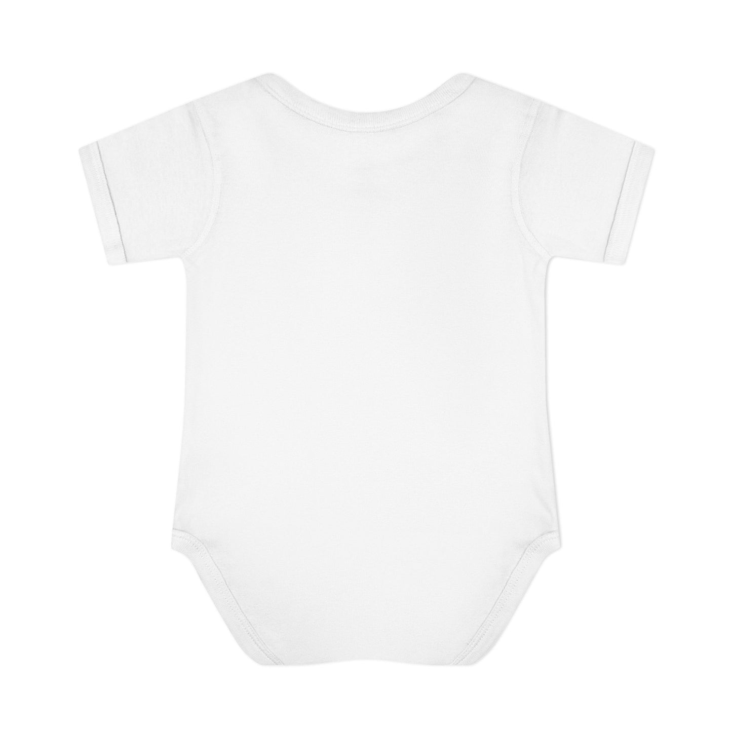 Infant Bodysuit — "Little Brother" Rustic Wood Duck Baby Onesie