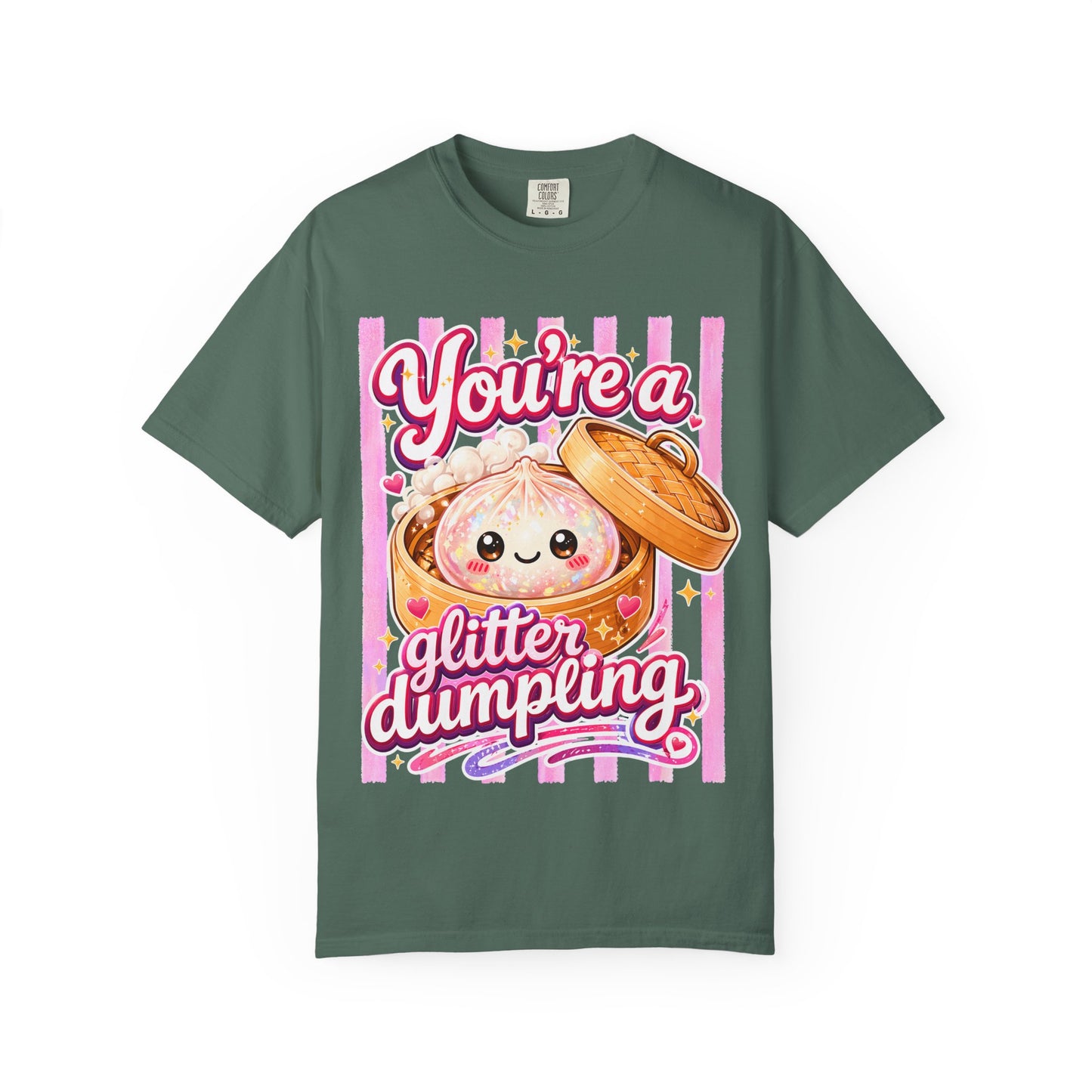 Glitter Dumpling T-Shirt — Cute Kawaii "You’re a Glitter Dumpling" Graphic Tee