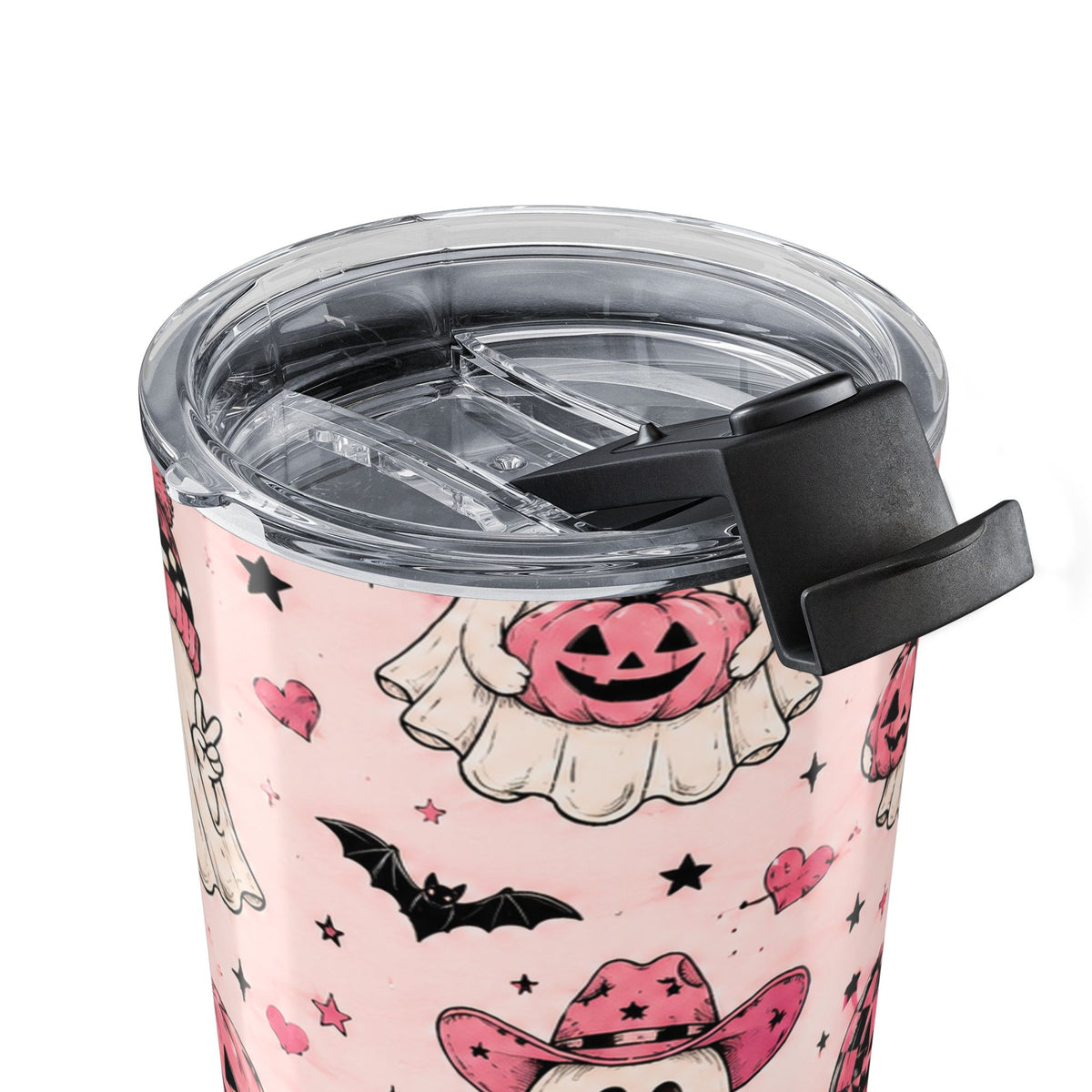 Pink Halloween Ghost