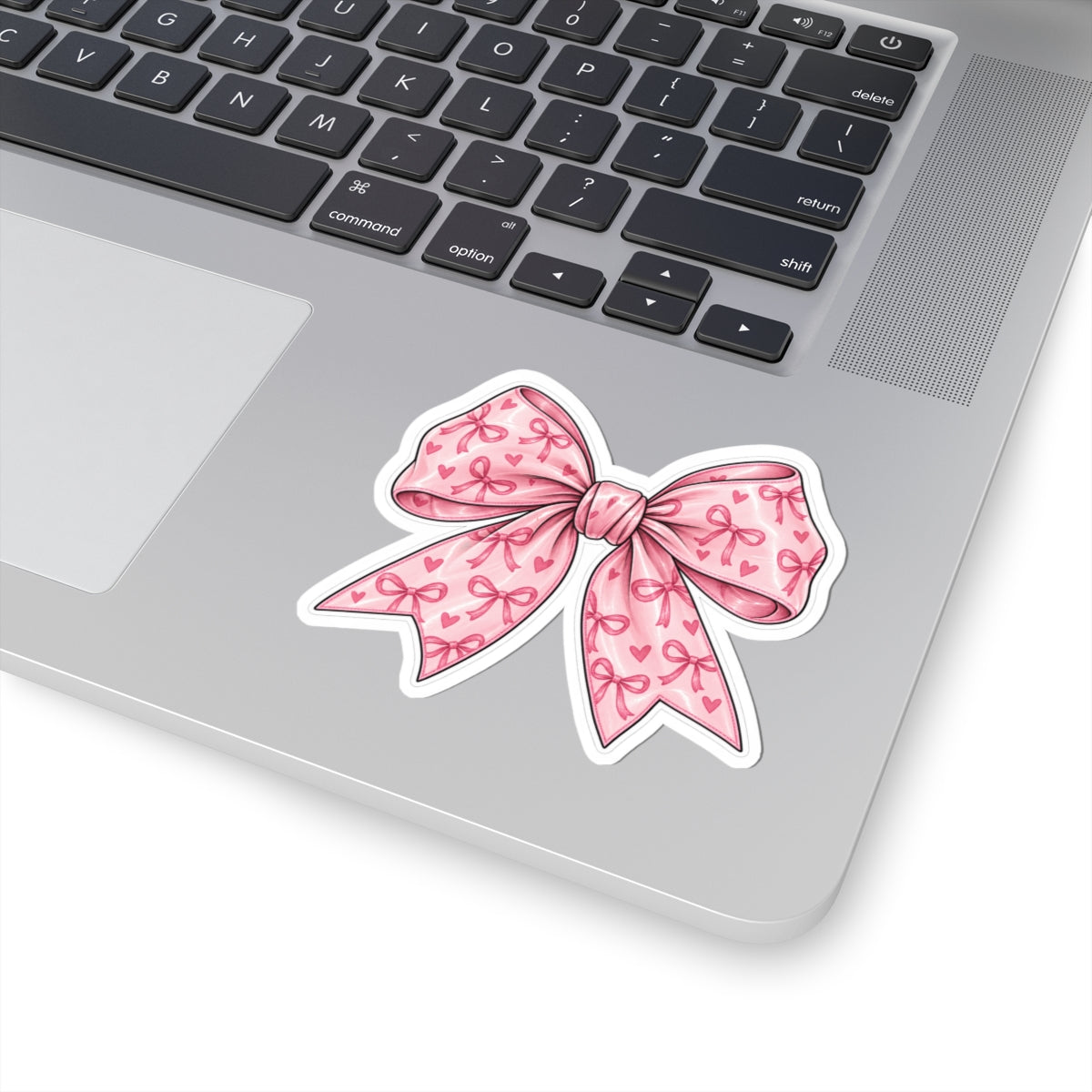 Pretty in Pink Bow Sticker