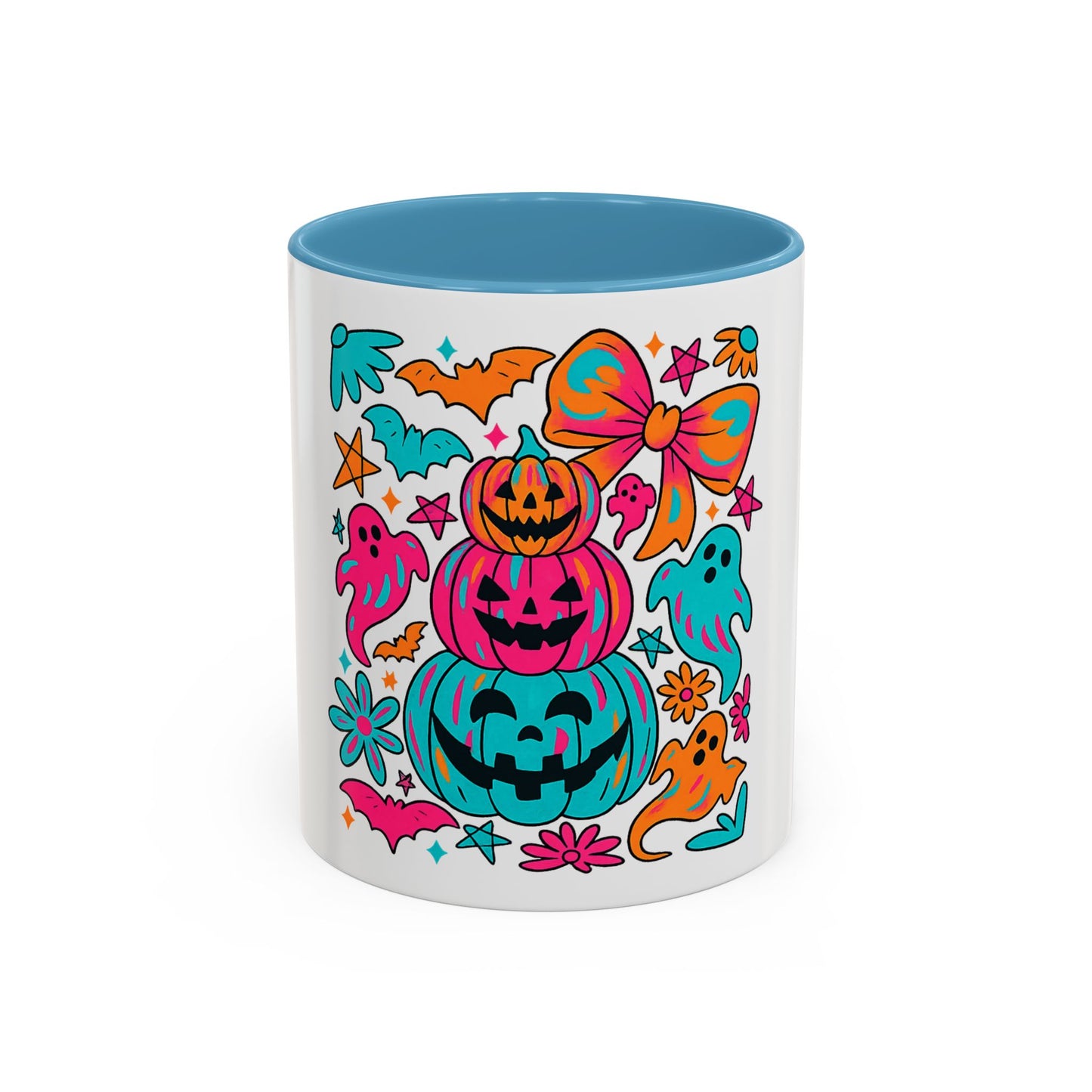 STACKED PUMPKIN MUG