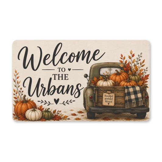 WELCOME TO THE URBANS Doormat
