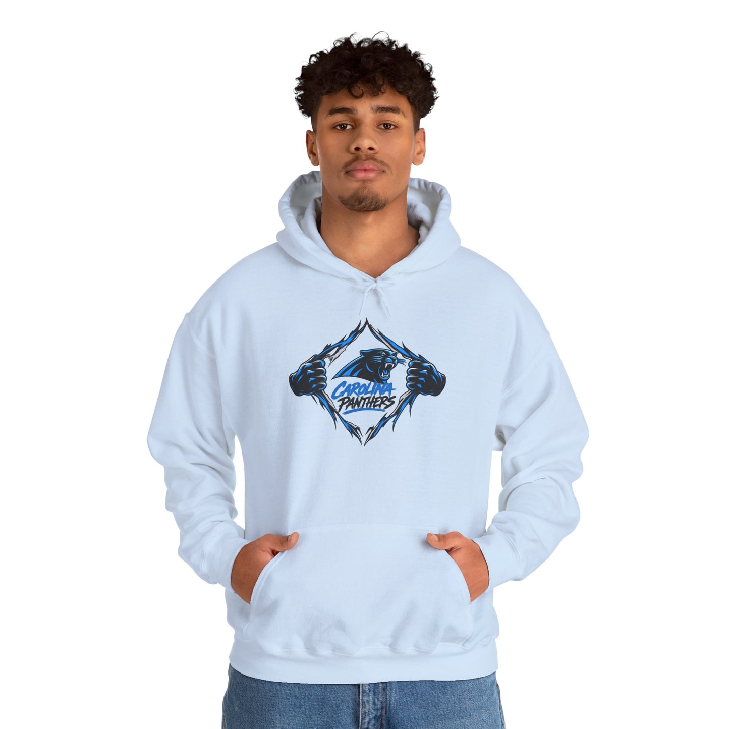 Panther Claw Hoodie — 'Courage Conquers' Graphic
