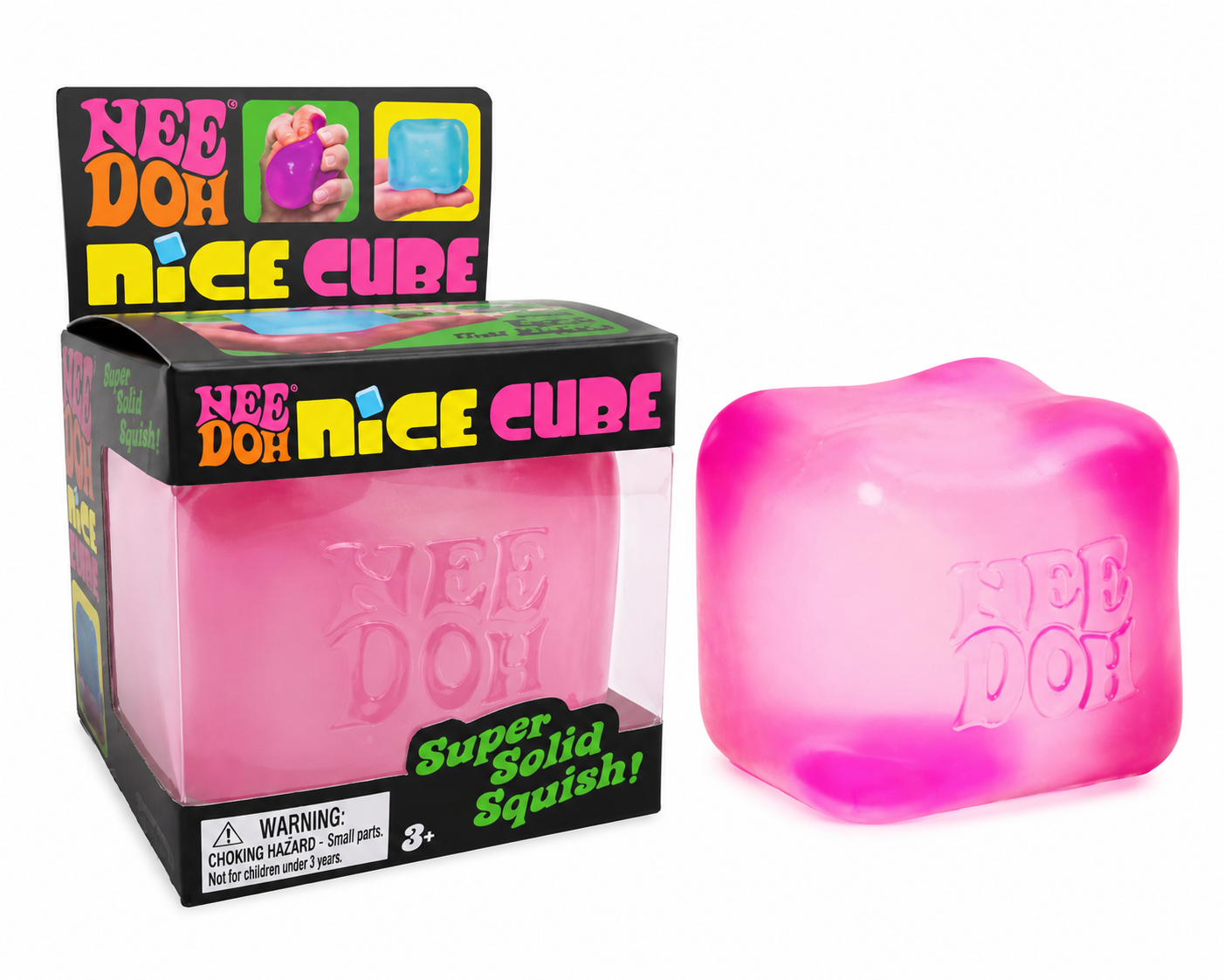 Pink NeeDoh Cube