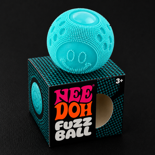 Blue Fuzz Ball