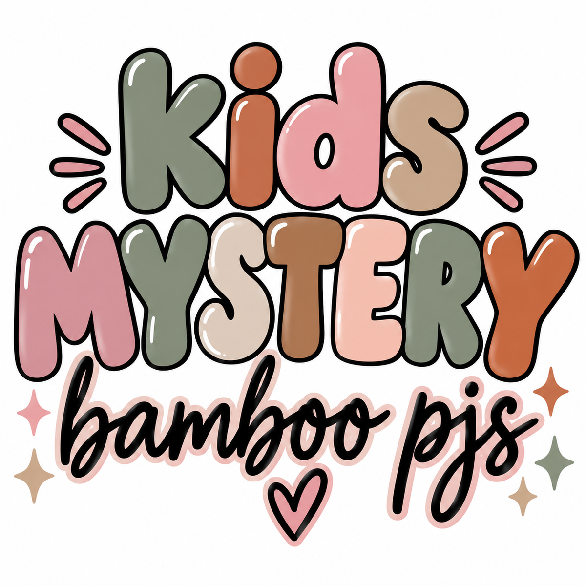 Kids Mystery Bamboo Pjs