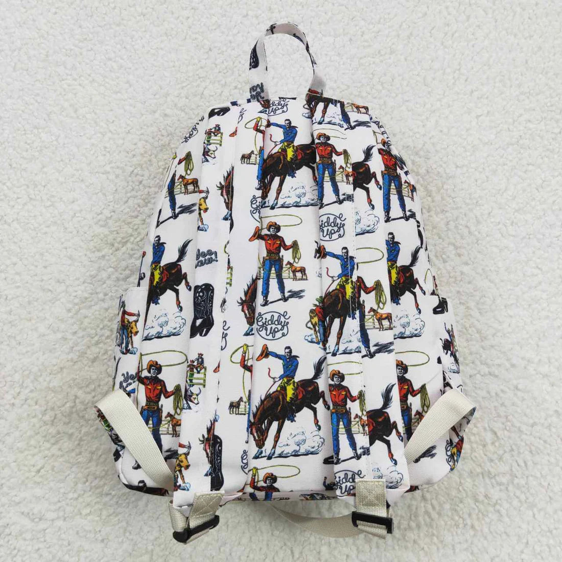 Western horse cowboy backpack