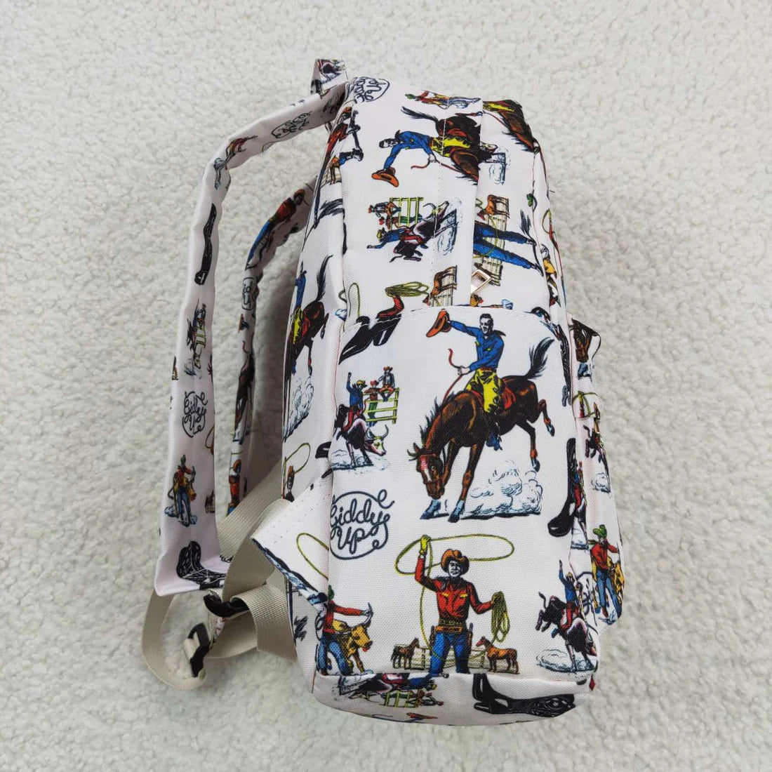 Western horse cowboy backpack