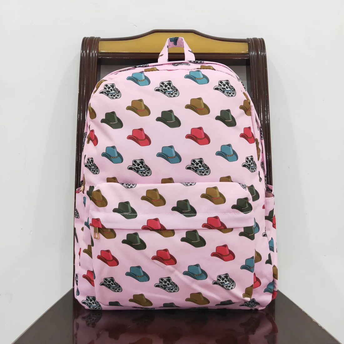 Cowgirl hat backpack