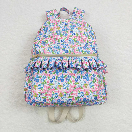 Flower ruffle backpack
