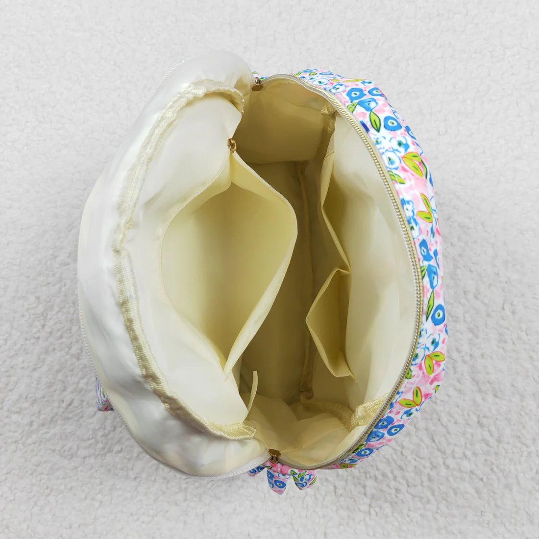 Flower ruffle backpack