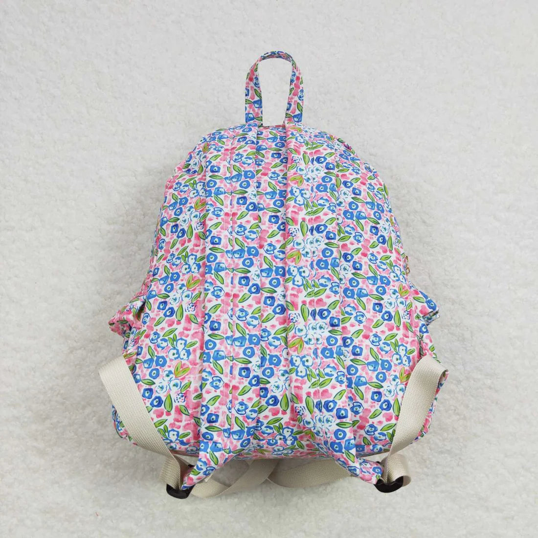 Flower ruffle backpack