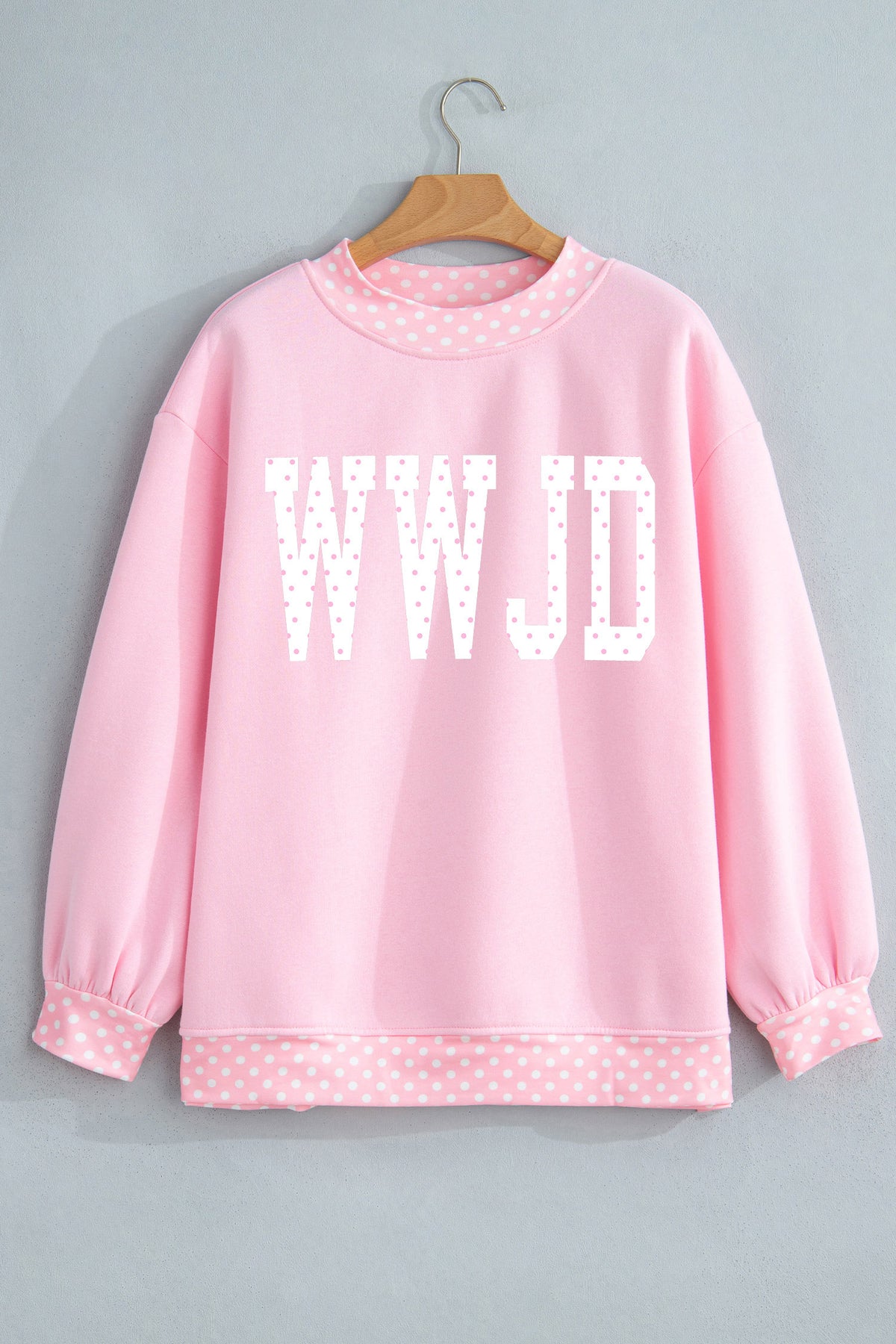 WWJD Pink Polka Dots